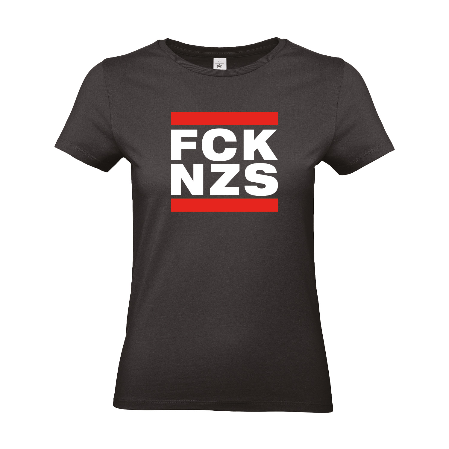 T-Shirt tailliert »FCK NZS«           