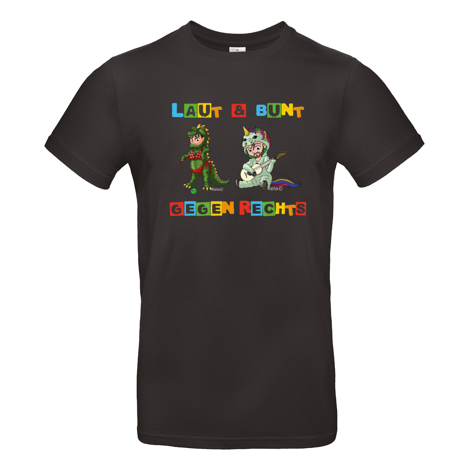 Soli-T-Shirt »Laut & Bunt« 