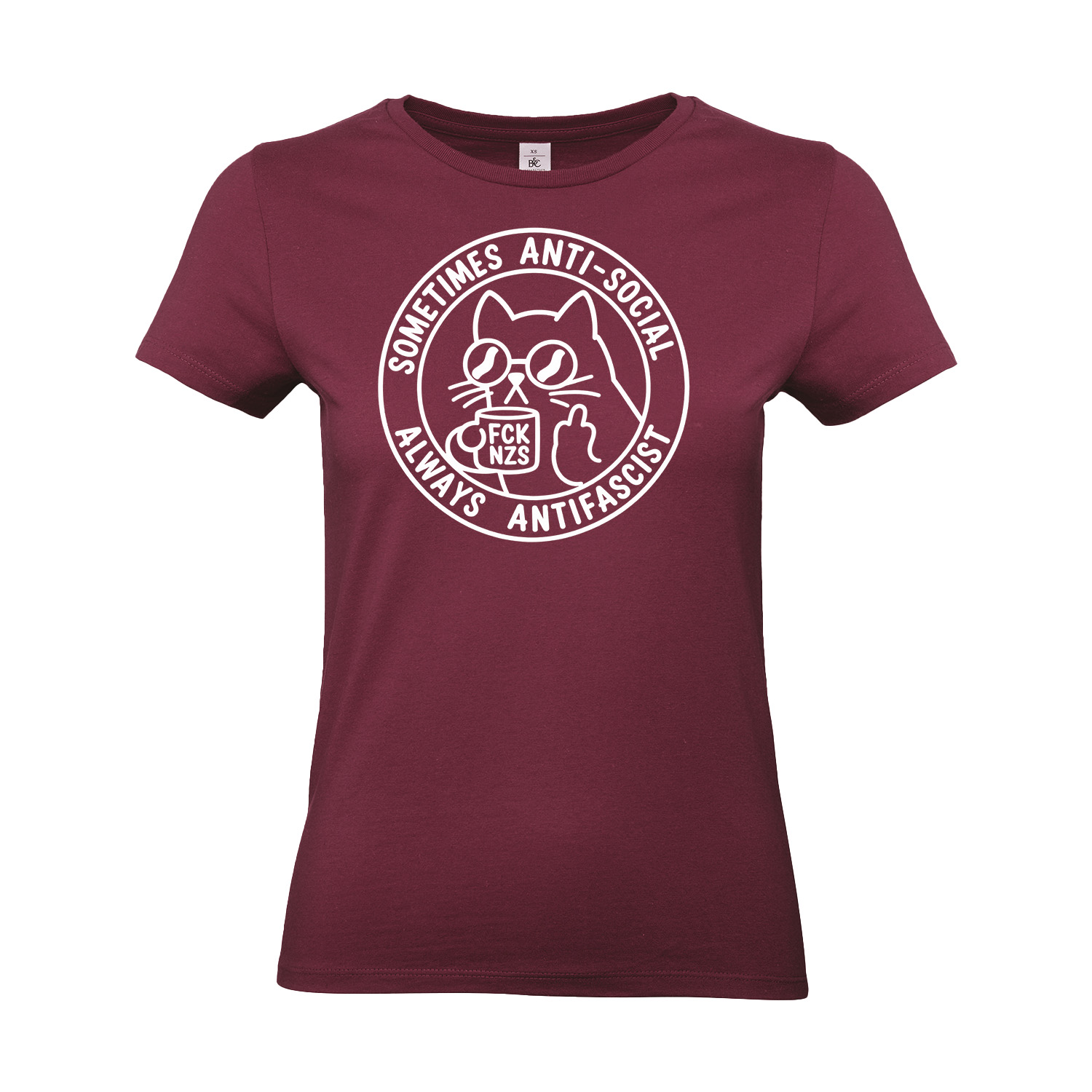 T-Shirt tailliert »Sometimes Anti-Social«        