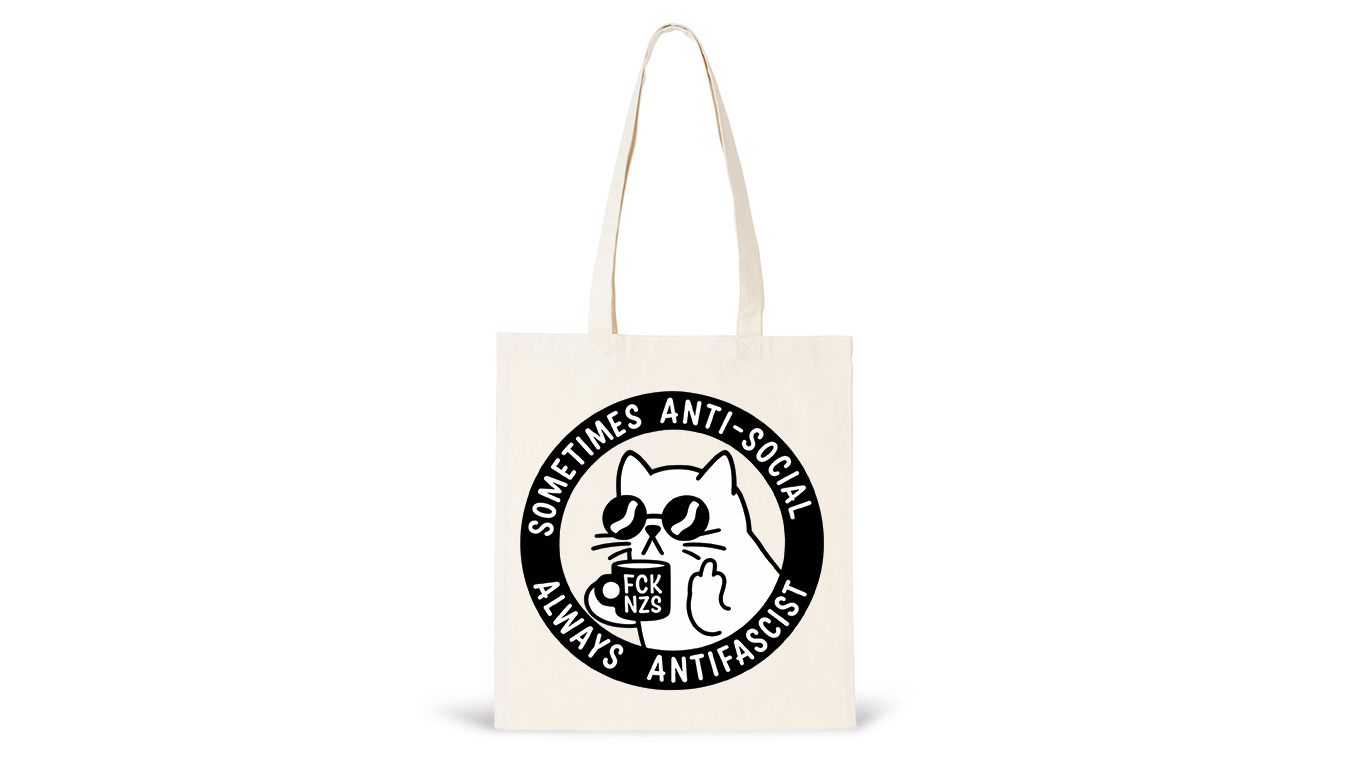 Jutebeutel »Sometimes Anti-Social«    