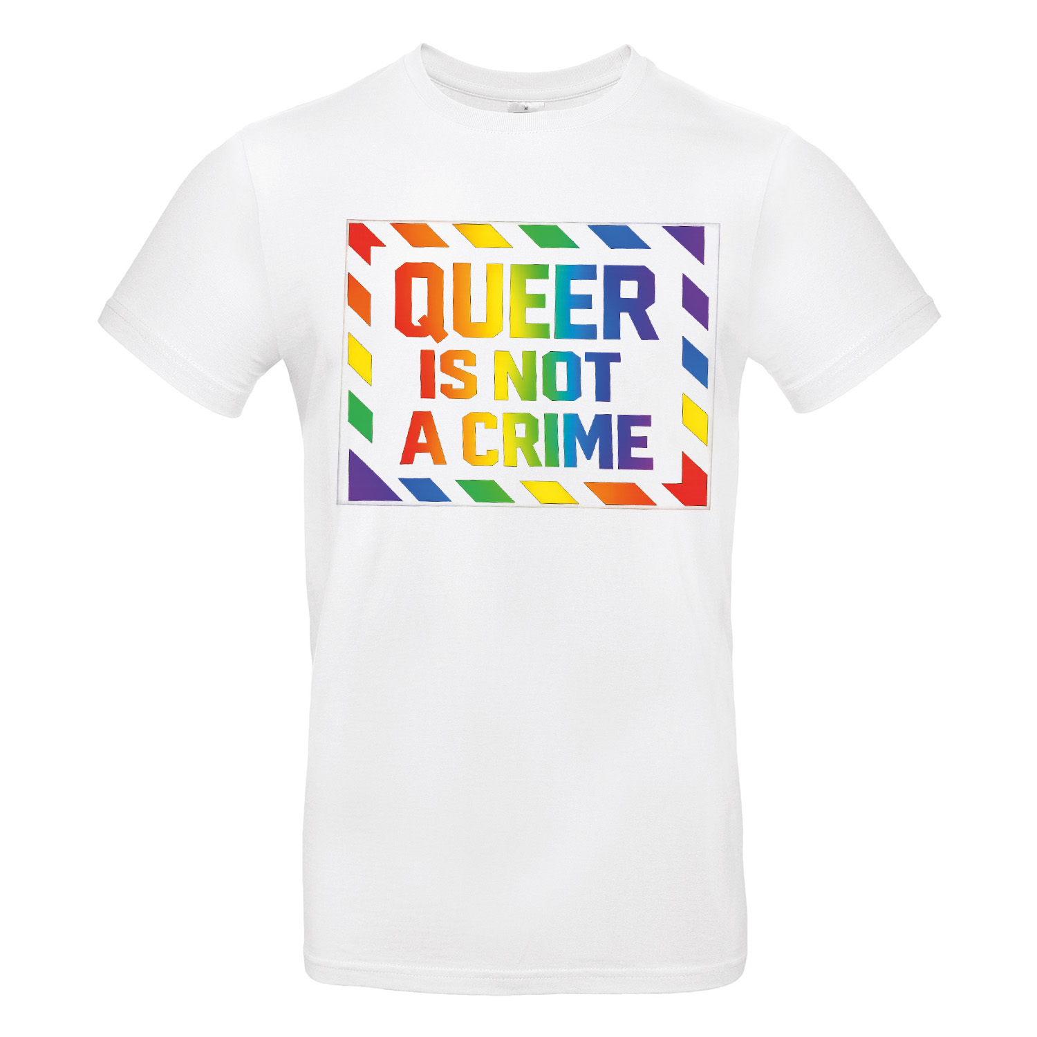 T-Shirt »Queer is not a crime«               