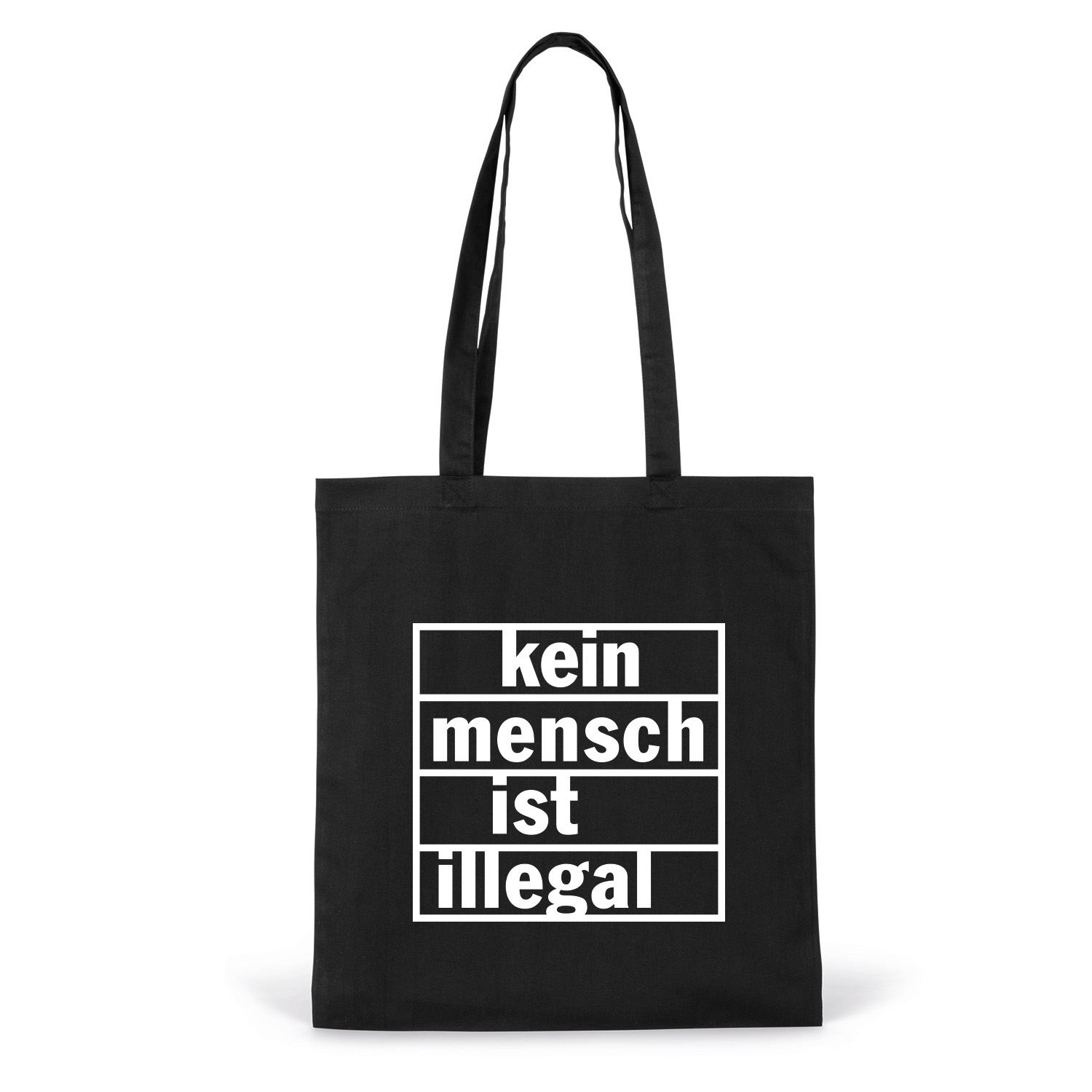 Jutebeutel »Kein Mensch ist illegal«   