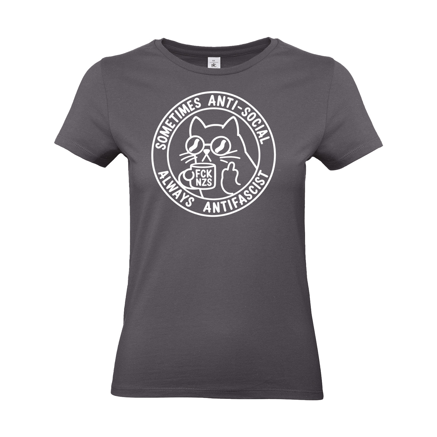 T-Shirt tailliert »Sometimes Anti-Social«        