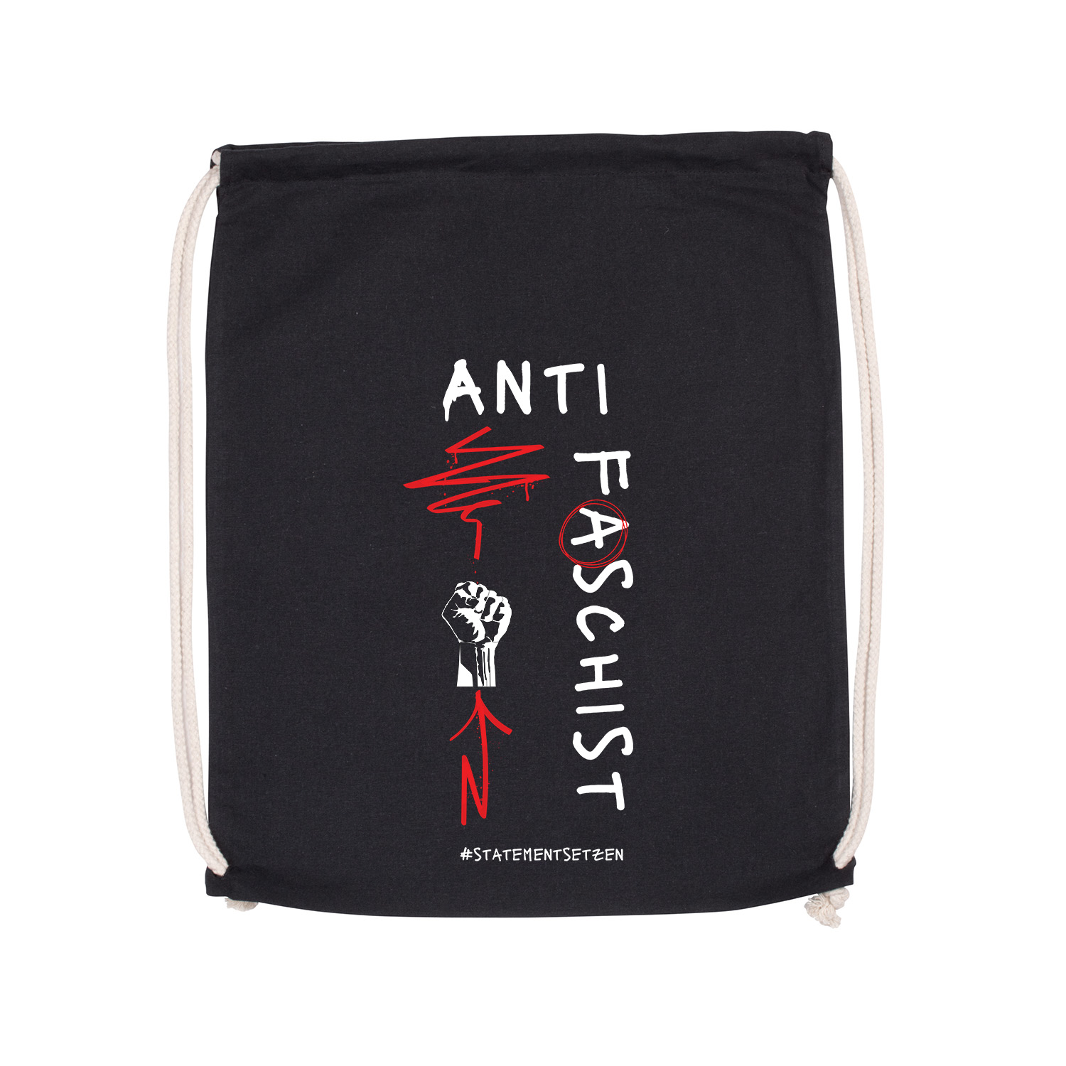 Turnbeutel »Antifaschist«      