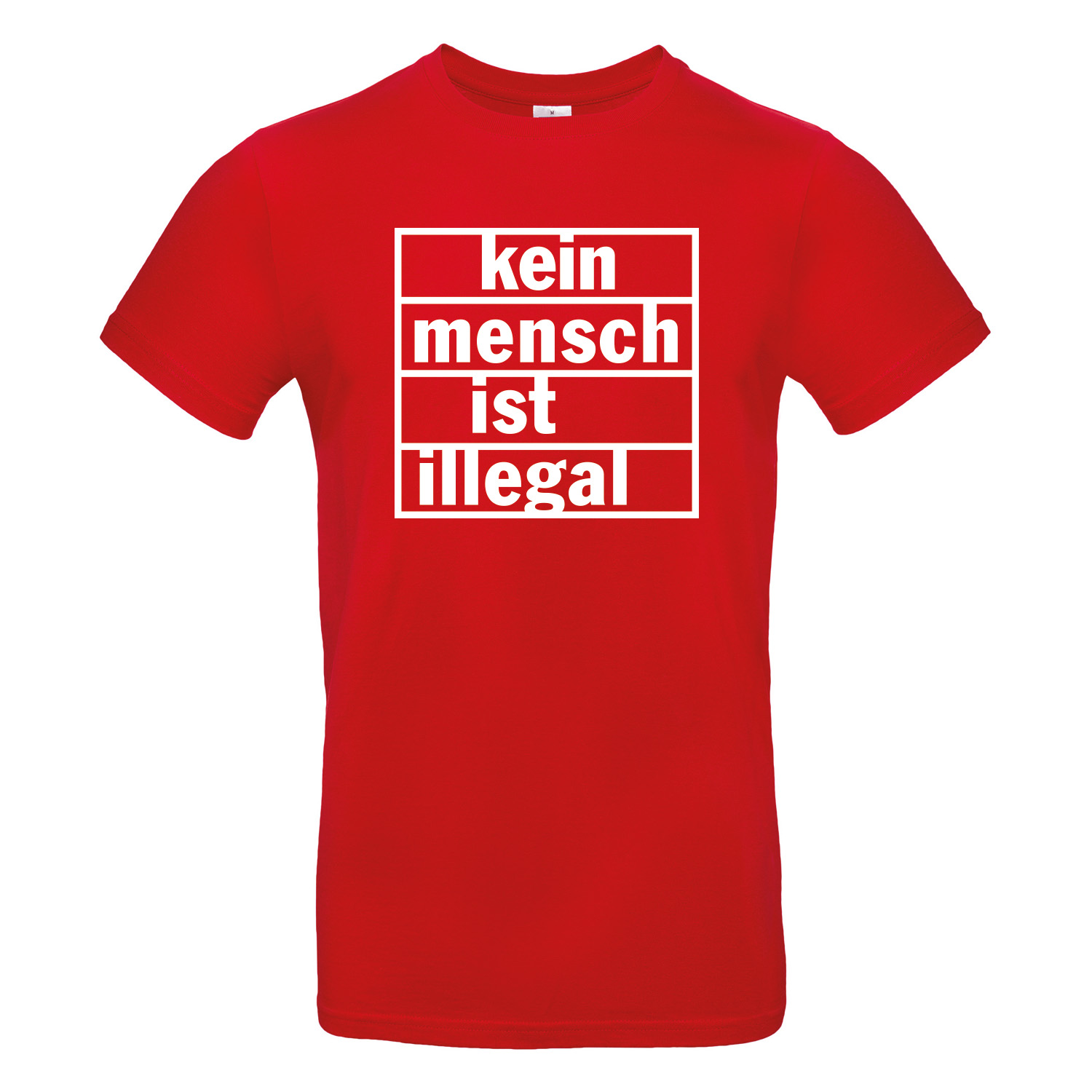 T-Shirt »Kein Mensch ist illegal«                  