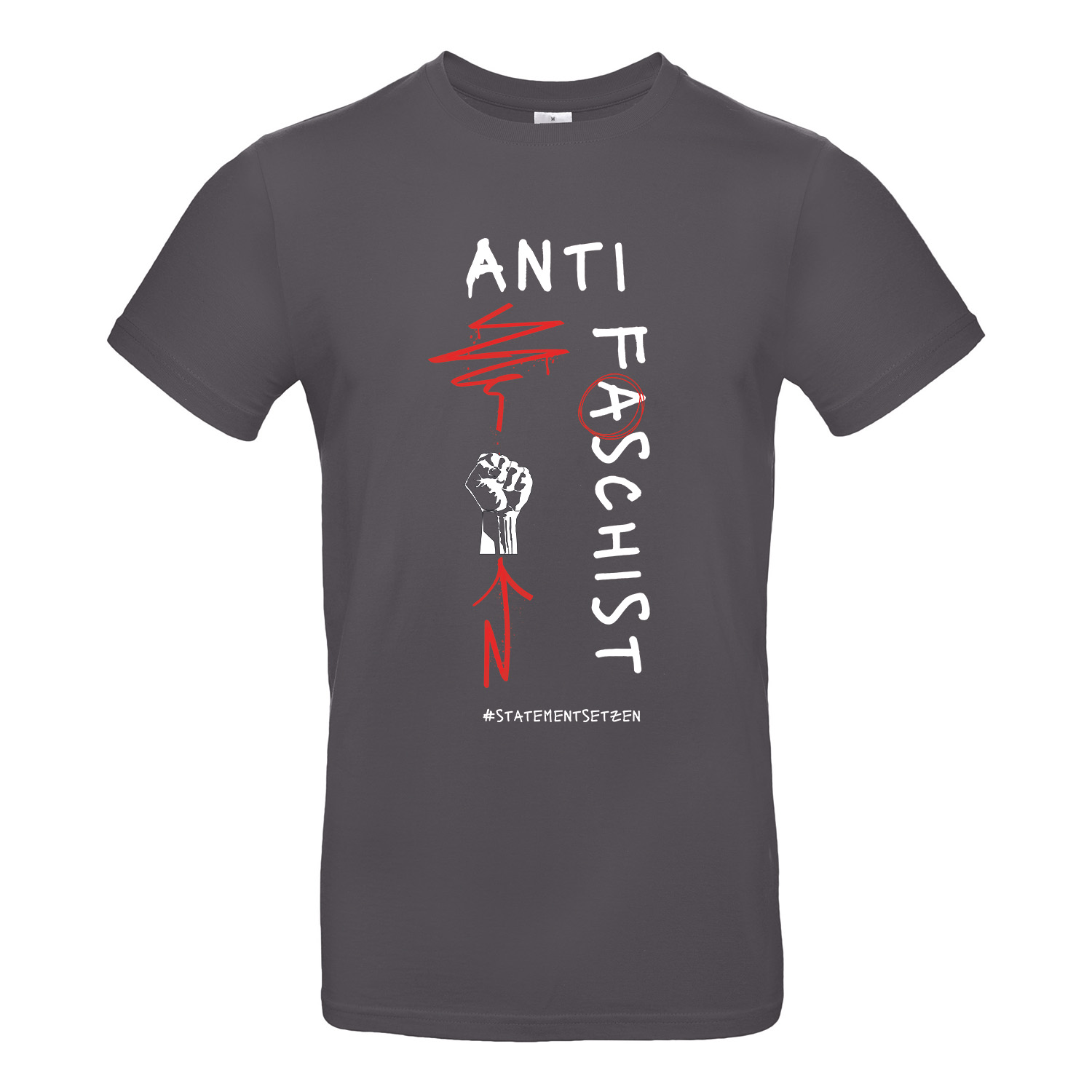 T-Shirt »Antifaschist «                     