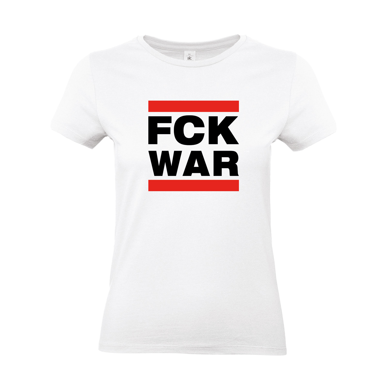 T-Shirt tailliert »FCK WAR«             