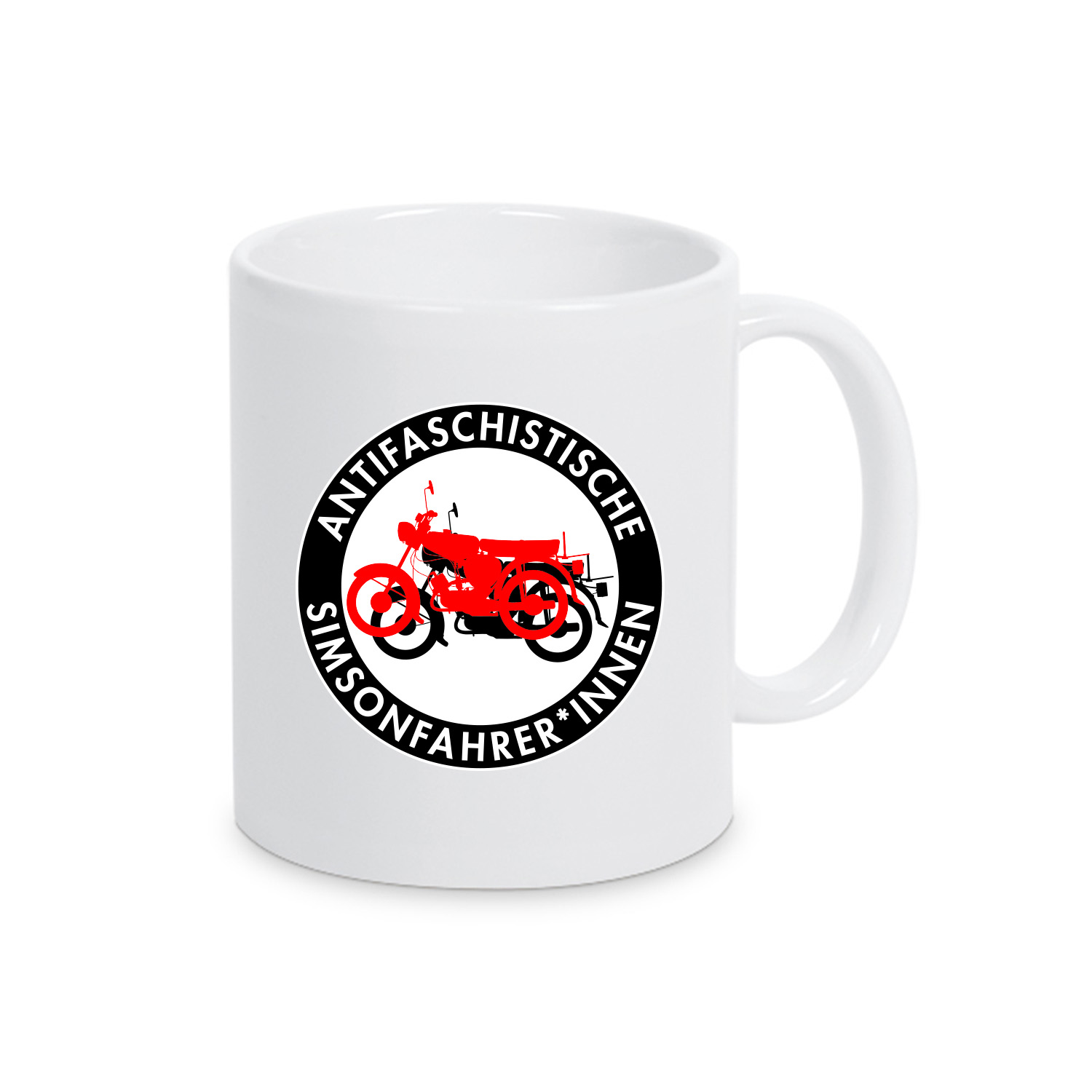 Tasse »Antifaschistische Simsonfahrer*innen«               