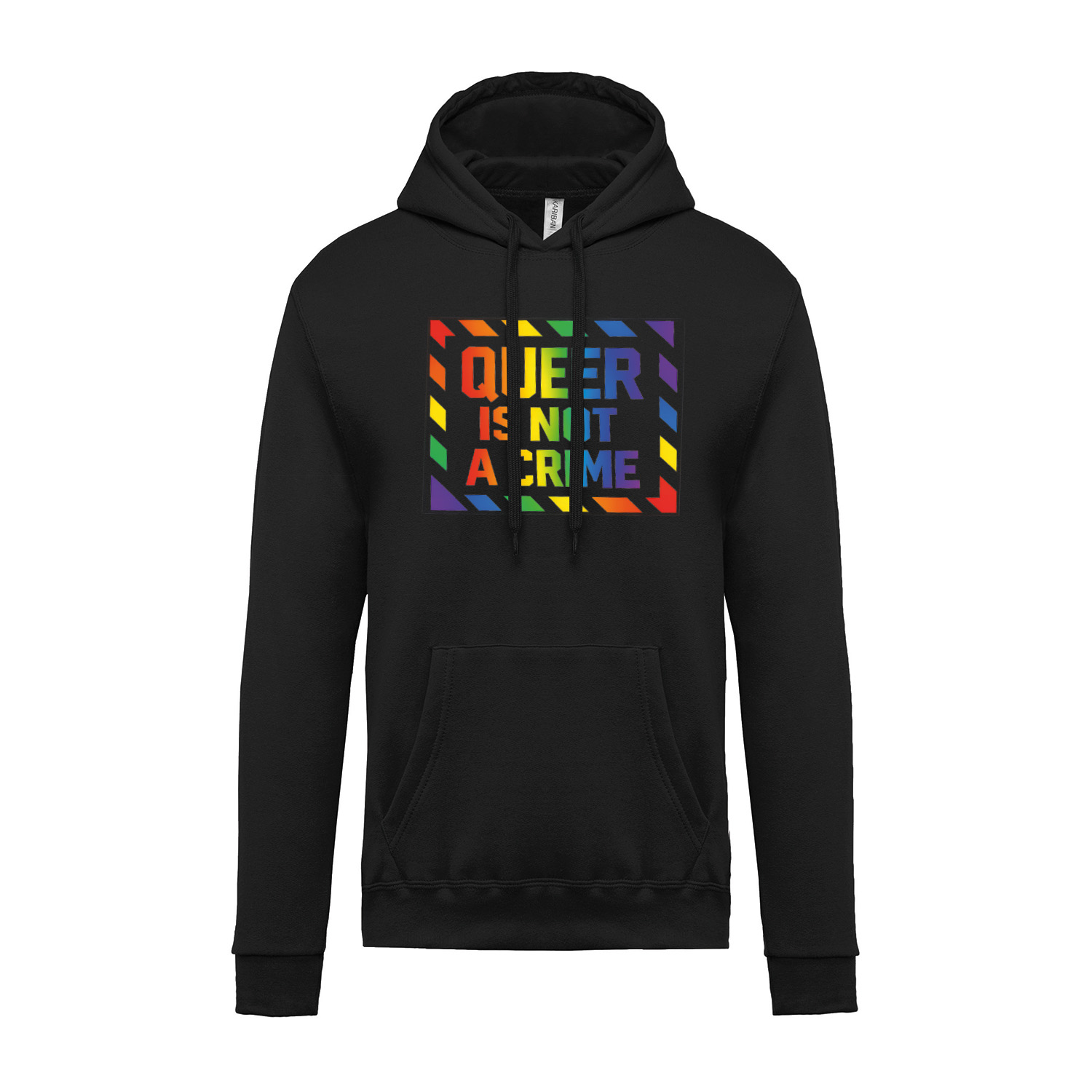 Hoodie »Queer is not a crime«              