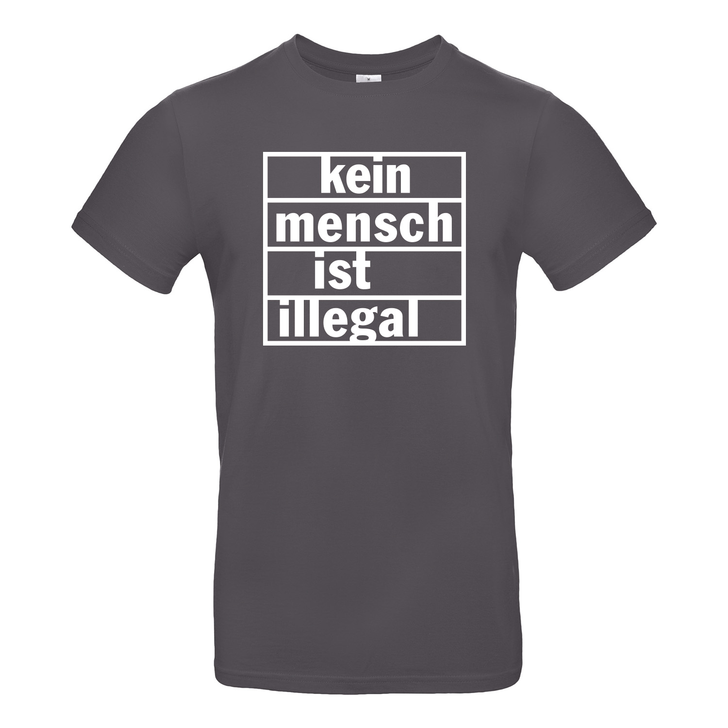 T-Shirt »Kein Mensch ist illegal«                  