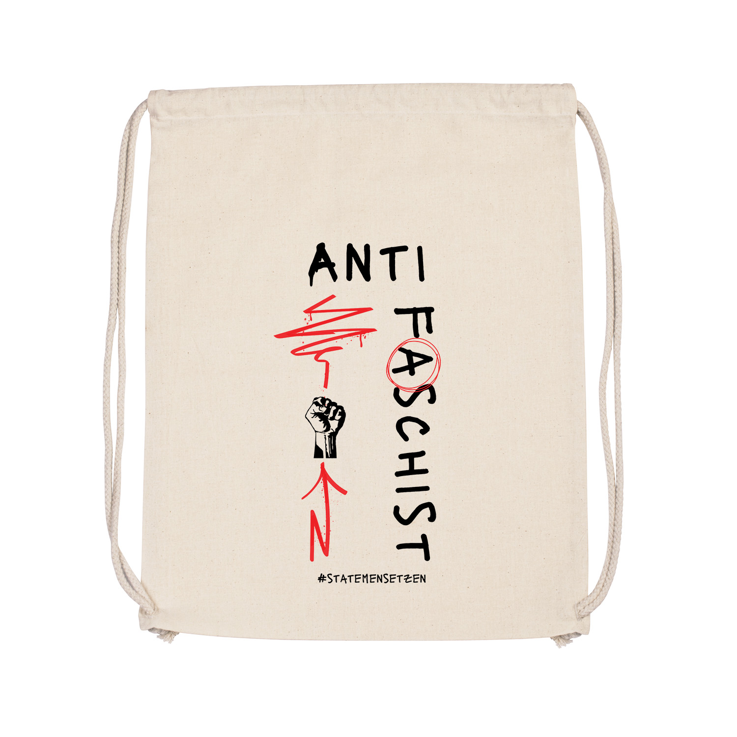 Turnbeutel »Antifaschist«      