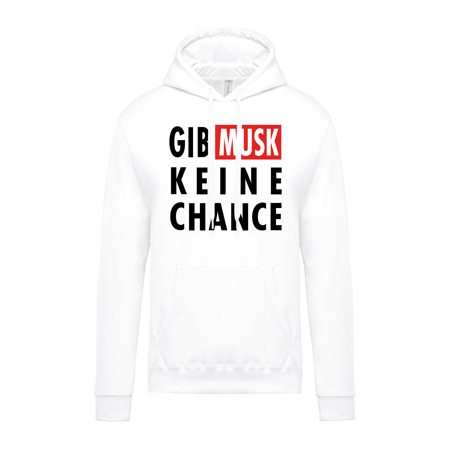 Hoodie »Gib Musk keine Chance«           