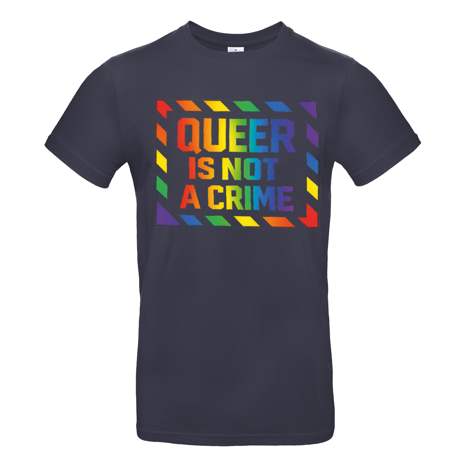T-Shirt »Queer is not a crime«               