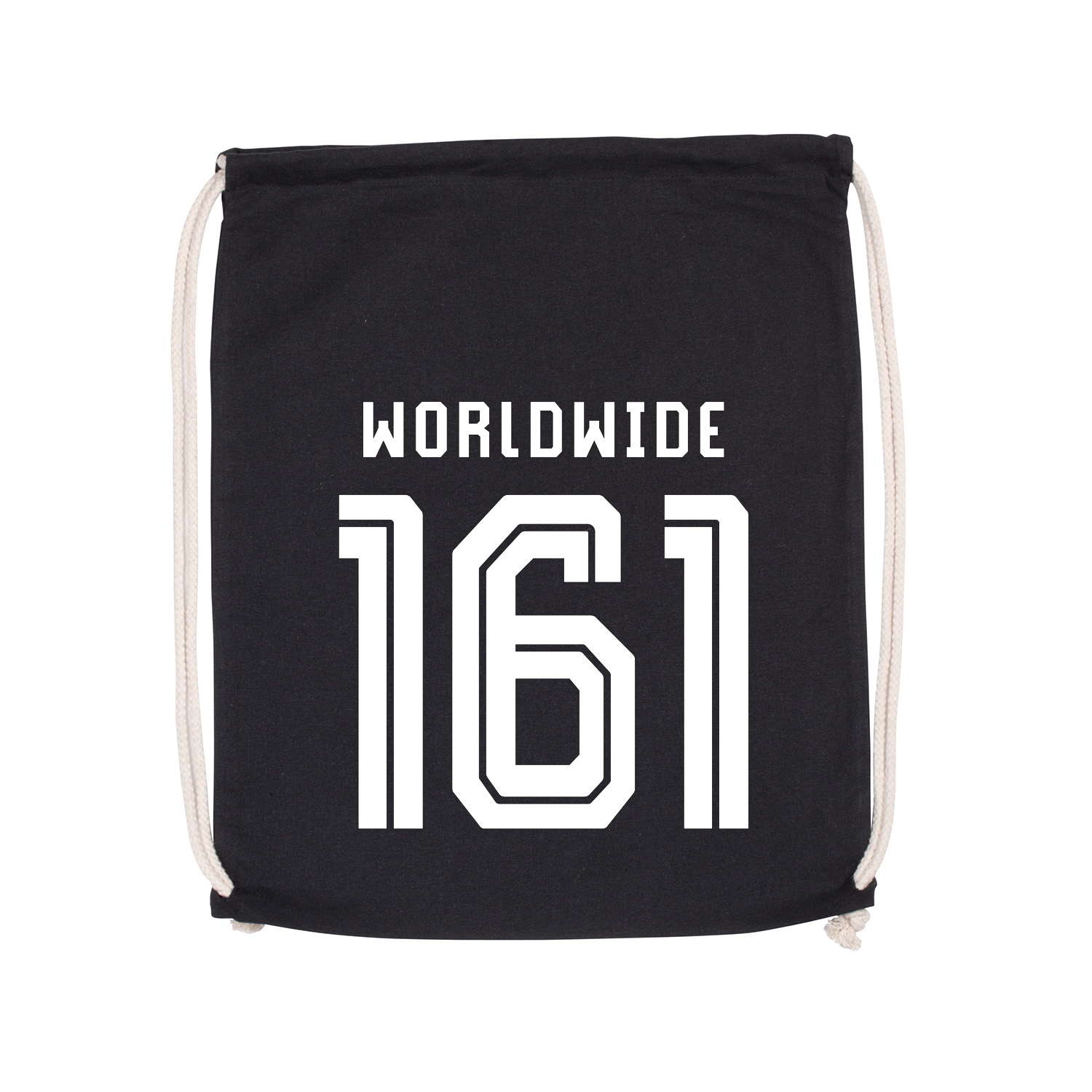 Turnbeutel »161 Worldwide«      